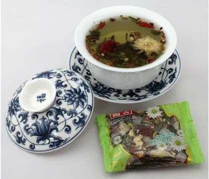 Various Ingredient Health Care Tea Dragon Well Tea 8 Treasure Blended Herbal Tea
