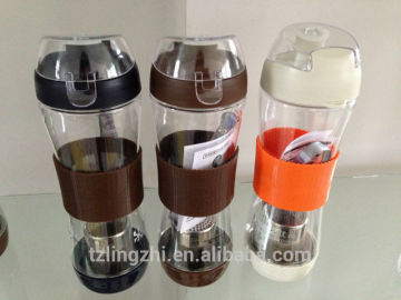 paocha functional cup,tea cup,plastic fashion bottle,transpancy jug