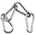 Heavy Duty Edelstahl Feder Schnapphaken Carabiner