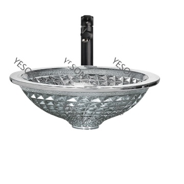 Translucent Glass Bathroom Countertop Wash Basin - Hot Sale in Hotels and Apartments