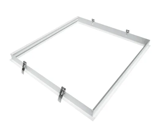Customized Aluminum Frame Recessed Mounting Kits for LED Panels by Jiaxing Factory