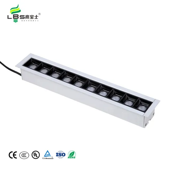 Hot Sale Zhongshan Factory Indoor Aluminum Downlight LED Recessed Linear Lighting