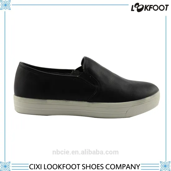 Hot sale fashion design pu shoes for women