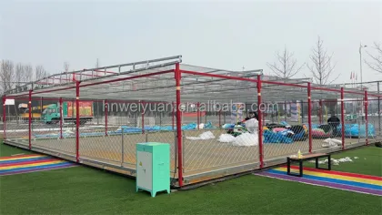 90V Fiberglass Dodgem Ceiling-Powered Bumper Cars for Amusement Parks