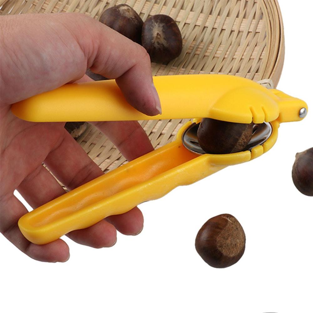 Multifunctional chestnut opener Practical Chestnut Opener Clamp Chestnut Peeler Knife Walnuts Clip Nut Cracker Kitchen Tool @25