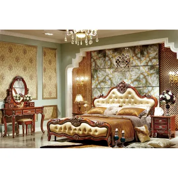 Yogyakarta Antique Bedroom Furniture Set
