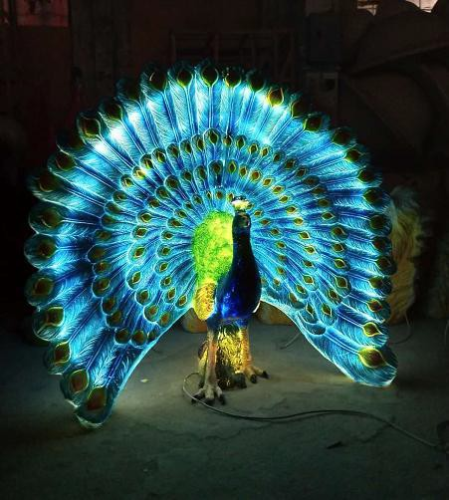 Simulation Peacock C Lights
