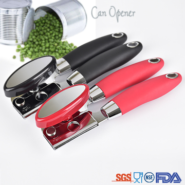 Strong rubber non slip handle manual can opener