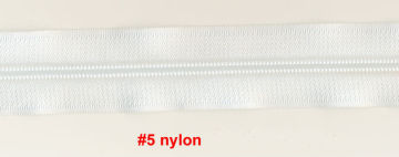 nylon zipper long chain for Schoolbag Backpack