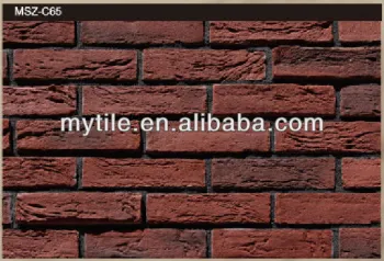 Artificial Red Brick Wall Tile (Rustic Stone Series)
