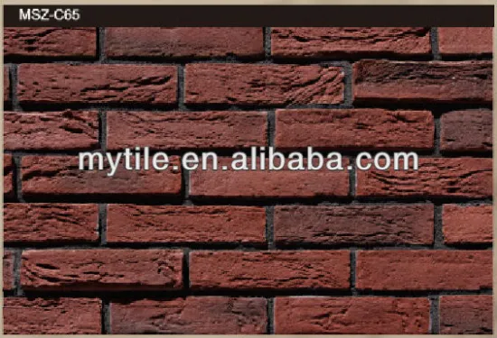 Artificial Red Brick Wall Tile (Rustic Stone Series)