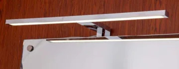 LED mirror light on the top of mirror