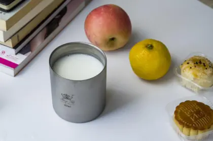 Double Walled Titanium Cup Insulated Outdoor Camping