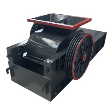 Double Roller Crusher Machine for Limestone, Rock, and Concrete