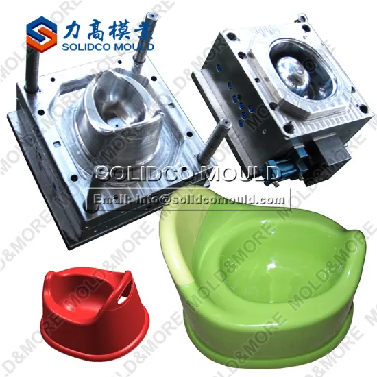 plastic baby seat toilet potty training injection mould