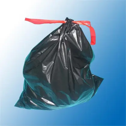 Tall Kitchen Trash Bags with Drawstring