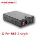 12 puerto de cargador USB Lntelligent