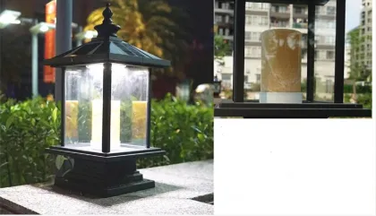 China Supplier Affordable Outdoor Garden Pillar Classic Lights