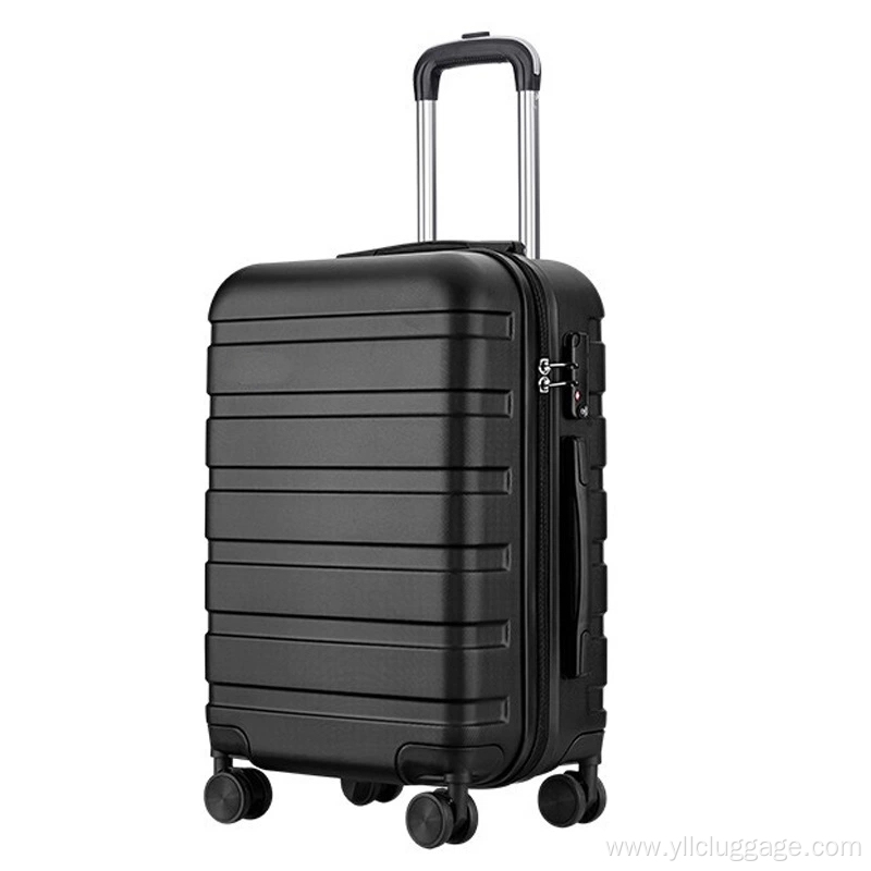 Wholesales 3 piece ABS set travel luggage suitcase