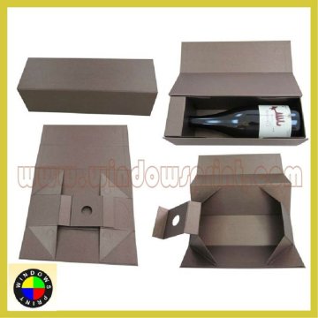 Luxury Recycle Folding Wine Box