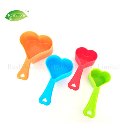 Heart Shaped Measuring Cups and Spoons