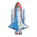 Bora PVC Dimbwi la Kuelea Rocketship Inflatable Dimbwi