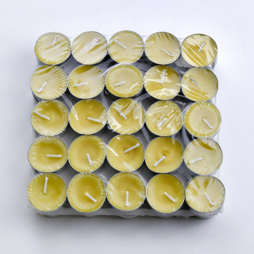 Beeswax Eco Orgânico Beeswax Church Tealight Velas