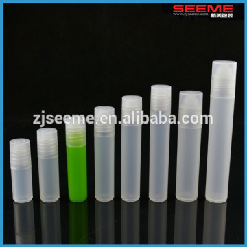 3ml 4ml 5ml 6ml 7ml 8ml 10ml 15ml cosmetic roll on plastic bottle for perfume use