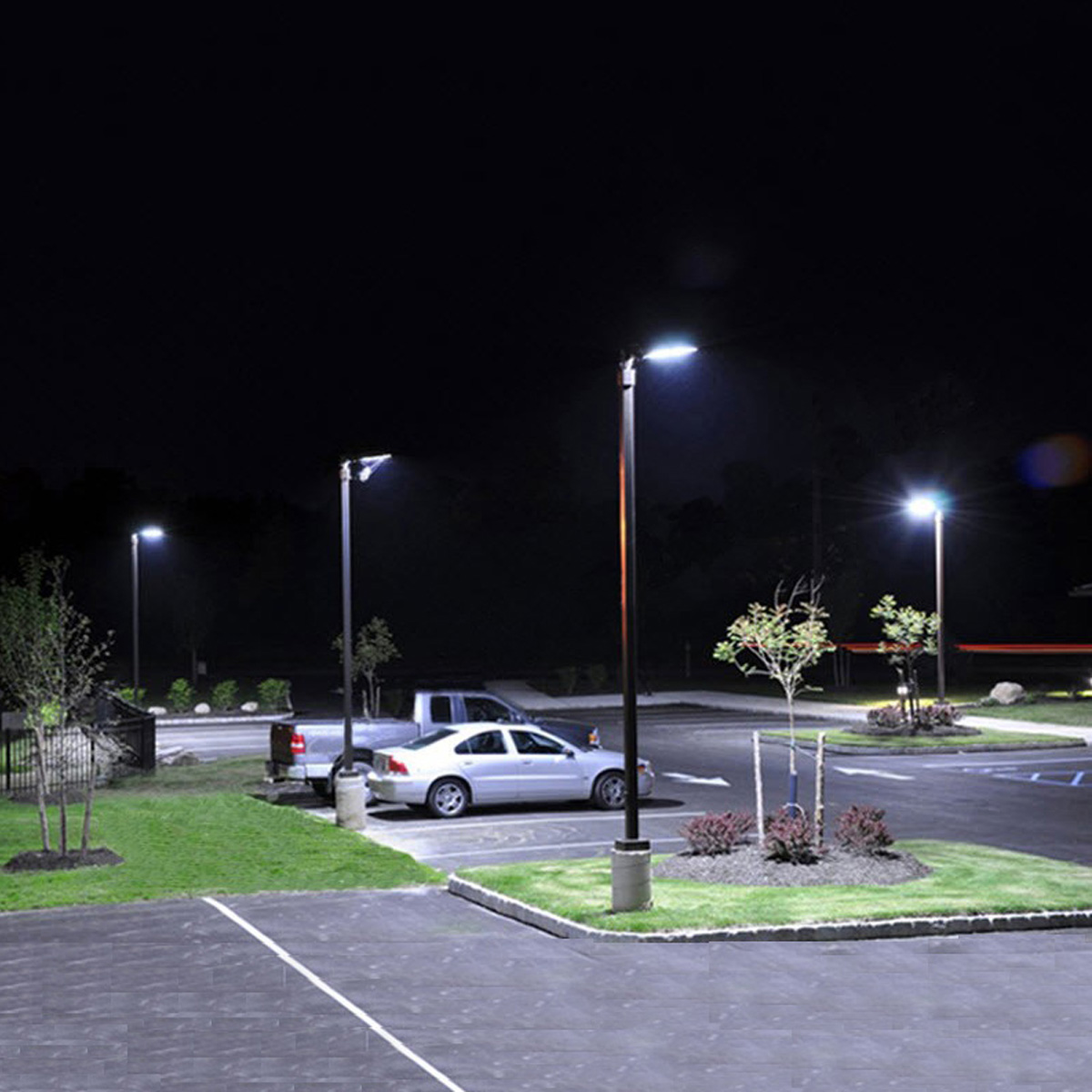 300w Led Parking Lot Light (20)