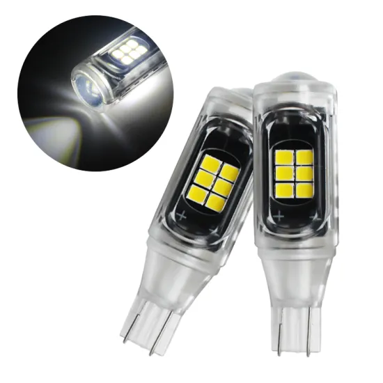 Factory Direct T15 3030 Chip 16SMD LED Lighting Automobile Bulb 12V Reversing Lamp - White 6000K