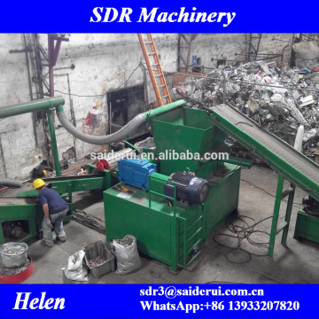single shaft tyre shredder, multipurpose single shaft shredder
