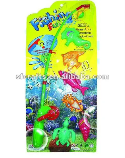 plastic fishing set toys