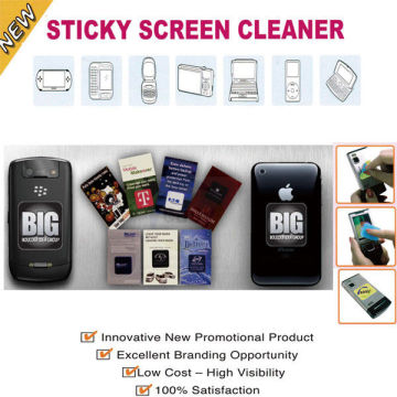 Magic Sticky Phone Screen Cleaner Stick On Computer , Lcd Tv