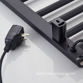 Black Wall-Mounted Electric Radiator: A Stylish Heated Towel Warmer Rack