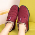 Kicking low cotton boots with one foot