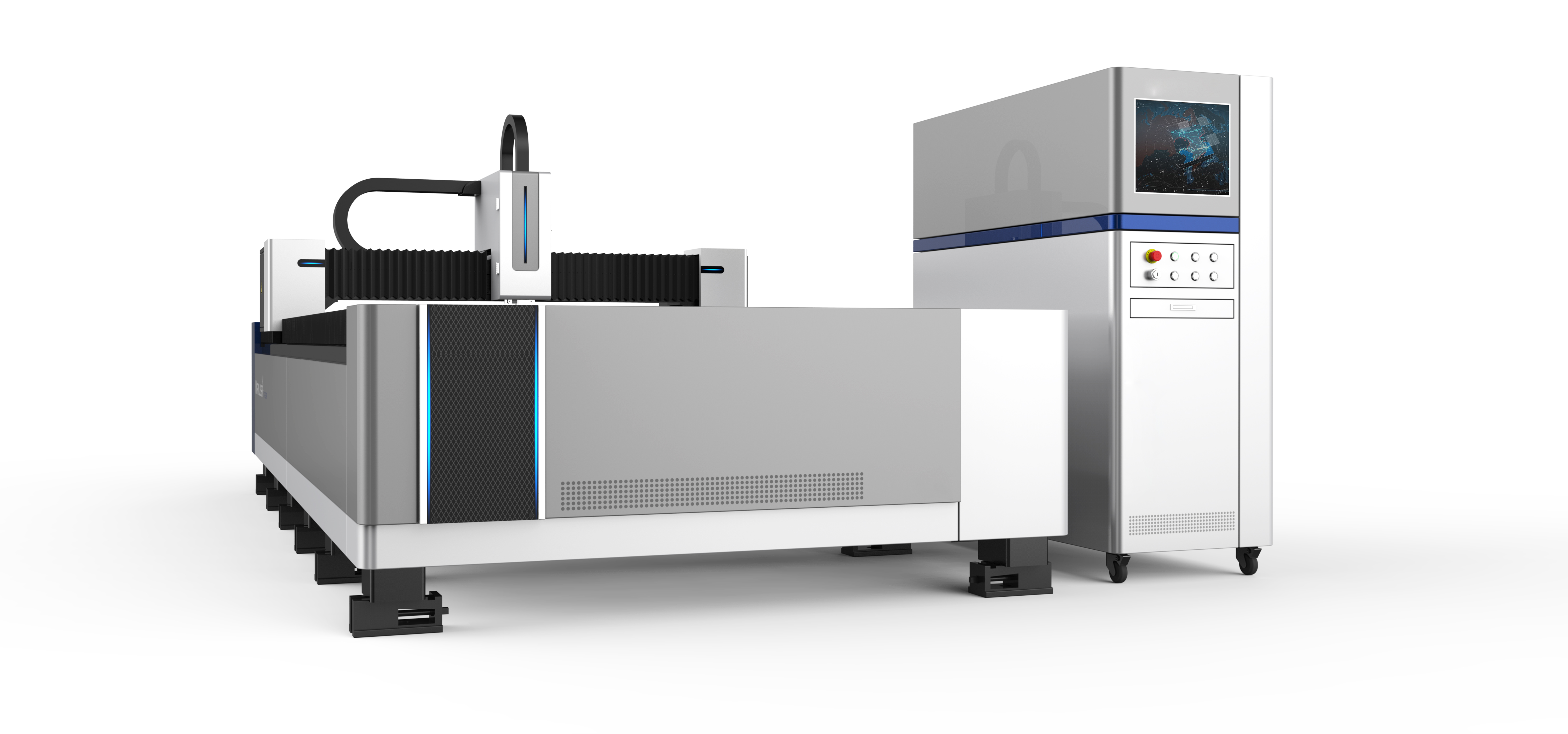 Máquina de corte a laser de fibra para metal