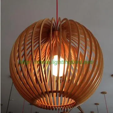 Engineering Wood Pendant Lamp