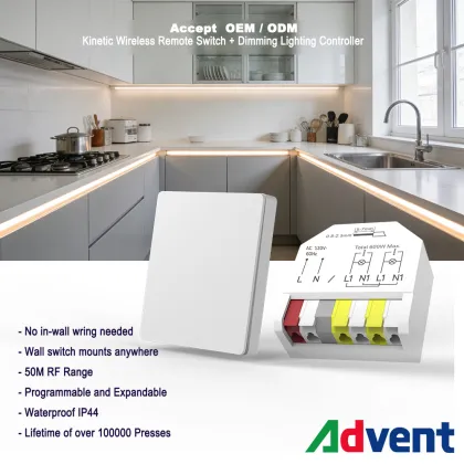 Kinetic Smart Lamp Switch for Smart Home