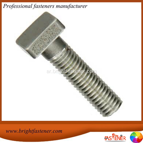 DIN478 البراغي رئيس مربع