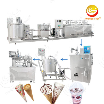 ORME Small Business Ice Cream Stick Making and Cup Cone Filling Machine