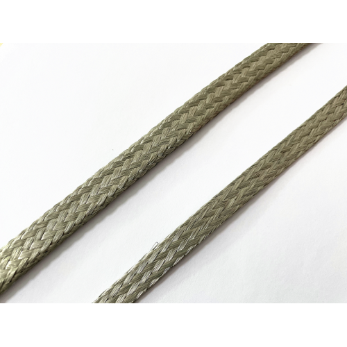 Flat Tinned Copper Braid Sleeve