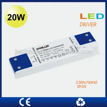 DC12V 20W 500mA led driver