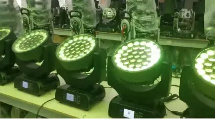 37X15W Robe 600 Wash Moving Head Light