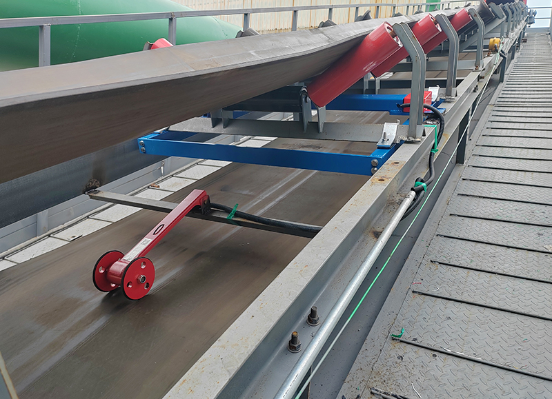 Aluminum electronic belt scale for quantitative loading2
