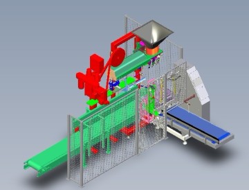 Versatile Touchscreen Automatic Bagging Machine