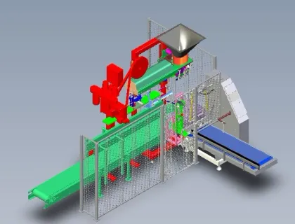 Versatile Touchscreen Automatic Bagging Machine