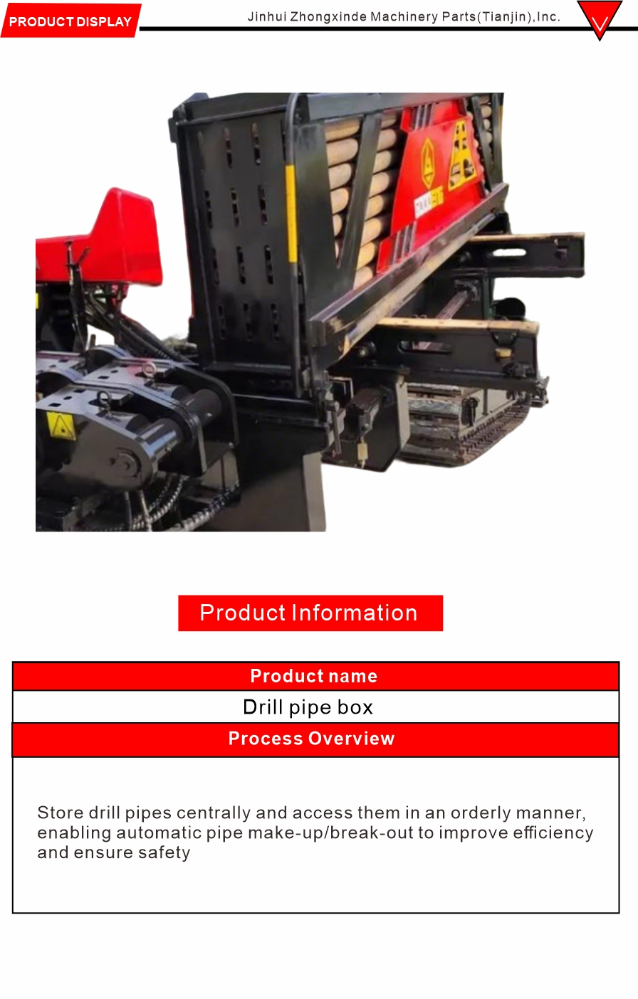 Drill Rod Box For Drilling Rig