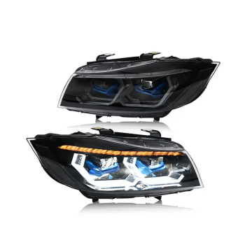 Neuankömmlinge LED -Leuchten für BMW E90 330i 320i 318i - LED Angel Eyes Scheinwerfer 2005-2012