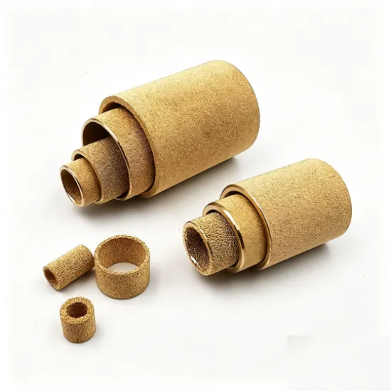 Metal Powder Sintered Filter Bronze Brass Tube
