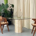 Moderner minimalistischer runder Tisch runder Esstisch